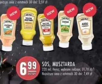 Stokrotka SOS, MUSZTARDA Heinz 220 ml oferta