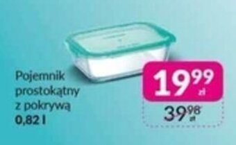 Stokrotka Pojemnik prostokątny z pokrywą 0,82 l oferta