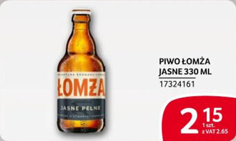 Selgros PIWO ŁOMŻA JASNE 330 ML oferta