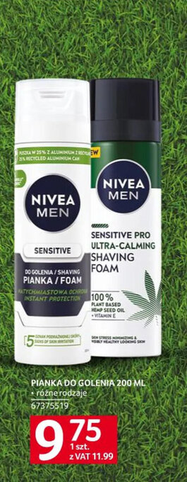 Selgros NIVEA PIANKA DO GOLENIA 200 ML oferta