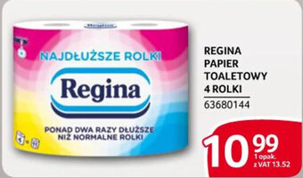 Selgros REGINA PAPIER TOALETOWY 4 ROLKI oferta