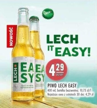 Stokrotka PIWO LECH EASY 400 ml oferta