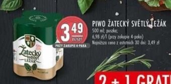 Stokrotka PIWO ZATECKY SVETLY LEZAK 500 ml oferta