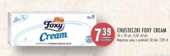 Stokrotka CHUSTECZKI FOXY CREAM 10 x 10 szt. oferta