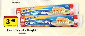 Gram Market Ciasto francuskie Henglein XXL 375g oferta