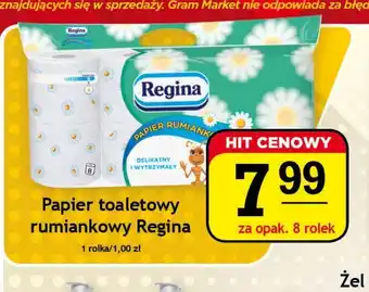 Gram Market Papier toaletowy Regina 8rolek oferta