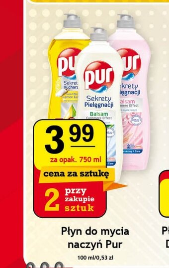 Gram Market Płyn do mycia naczyń Pur 750ml oferta