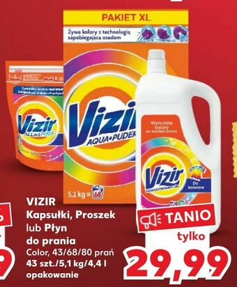 Kaufland VIZIR Kapsułki, Proszek lub Płyn do prania oferta