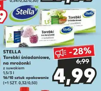 Kaufland STELLA Torebki śniadaniowe, na mrożonki oferta