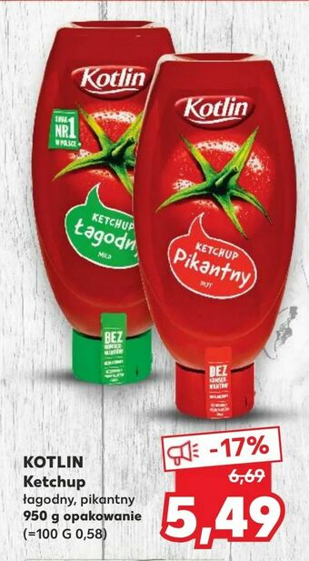 Kaufland KOTLIN Ketchup oferta