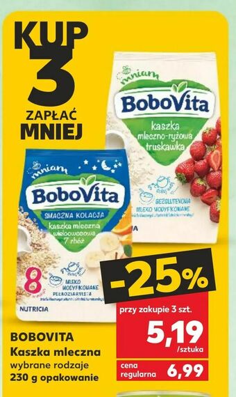 Kaufland BOBOVITA Kaszka mleczna oferta
