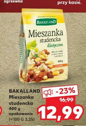 Kaufland BAKALLAND Mieszanka studencka oferta