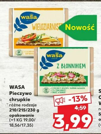 Kaufland WASA Pieczywo chrupkie oferta