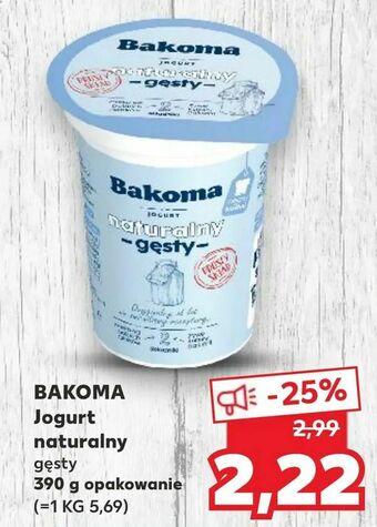 Kaufland BAKOMA Jogurt naturalny oferta