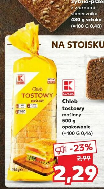 Kaufland Chleb tostowy oferta
