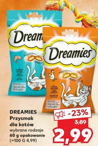 Kaufland DREAMIES Przysmak dla kotów oferta