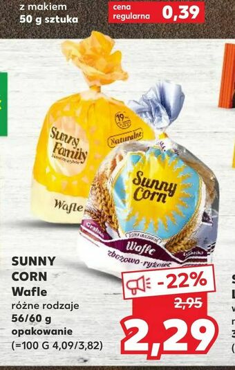 Kaufland SUNNY CORN Wafle oferta