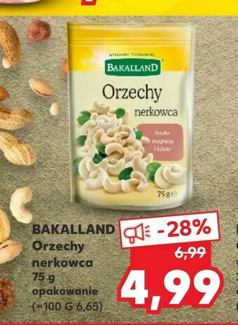 Kaufland BAKALLAND Orzechy nerkowca oferta