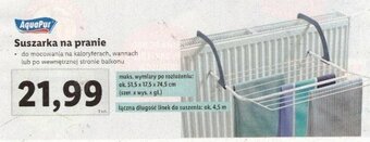 Lidl Suszarka na pranie oferta