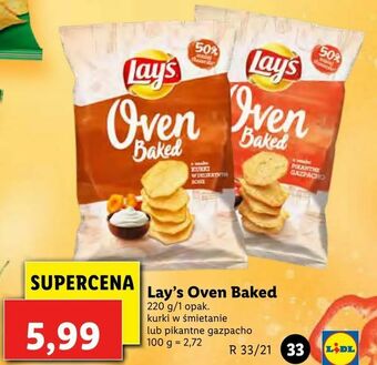 Lidl Lay's Oven Baked oferta