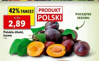 Lidl Polskie śliwki, luzem oferta