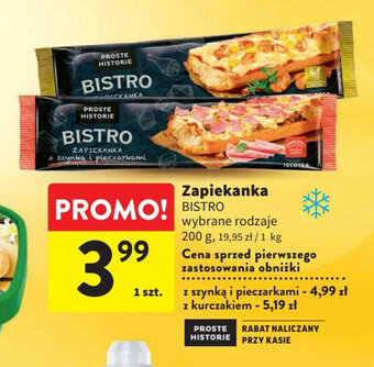 Intermarche Zapiekanka BISTRO 200 g oferta