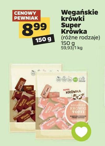 Netto Wegańskie krówki Super Krówka oferta