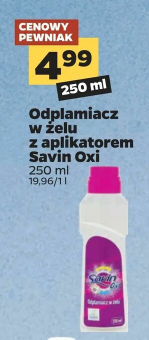 Netto Odplamiacz w żelu z aplikatorem Savin Oxi oferta