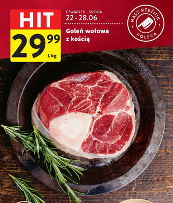 Intermarche Goleń wołowa z kością 1 kg oferta