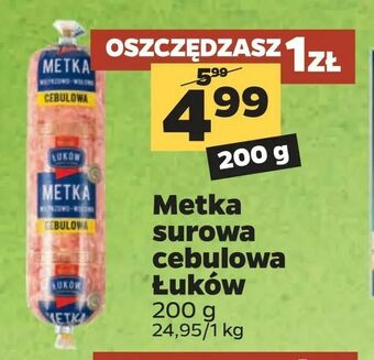 Netto Metka surowa cebulowa Łuków oferta