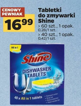 Netto Tabletki do zmywarki Shine oferta