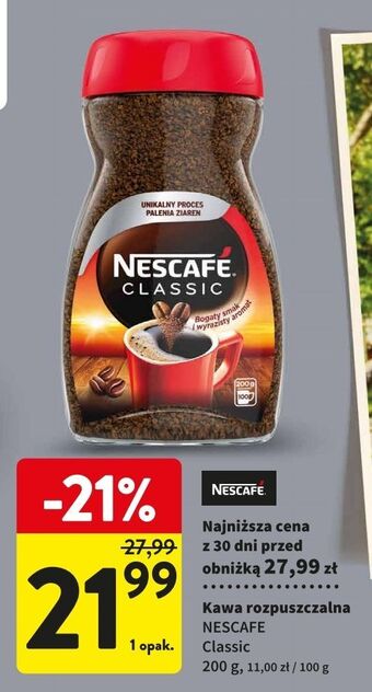 Intermarche Kawa nescafe classic oferta