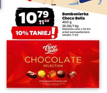 Netto Bombonierka chocolate selection chocobella oferta