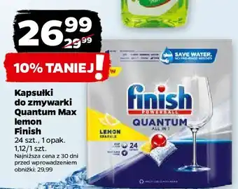 Netto Tabletki do zmywarki lemon finish quantum oferta