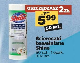 Netto Ściereczki bawełniane Shine oferta