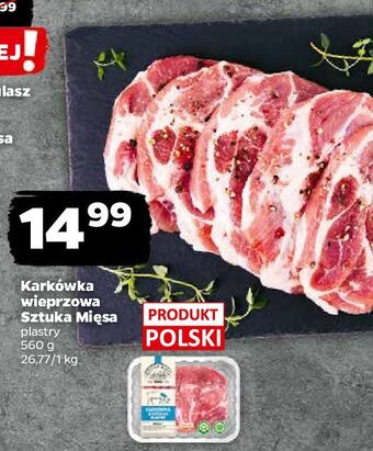 Netto Karkówka wieprzowa plastry sztuka mięsa netto oferta