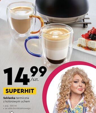 Biedronka Szklanka termiczna 300 ml mg home oferta