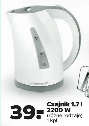 Netto Czajnik 1,7 l 2200 W oferta