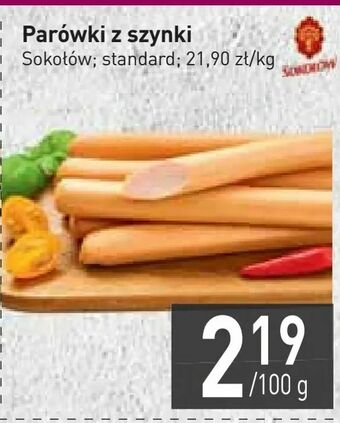 Stokrotka Parówki z szynki oferta
