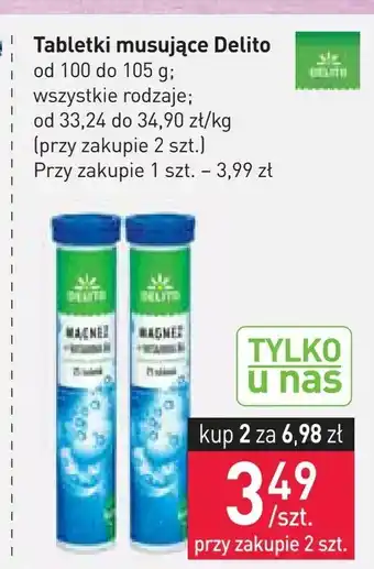 Stokrotka Tabletki musujące Delito oferta