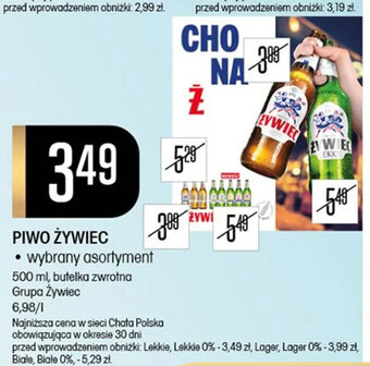 Chata Polska PIWO ŻYWIEC 500 ml oferta