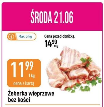 E.Leclerc Żeberka wieprzowe oferta