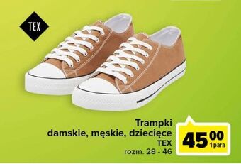 Carrefour Trampki damskie tex oferta