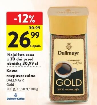Intermarche Kawa dallmayr gold oferta