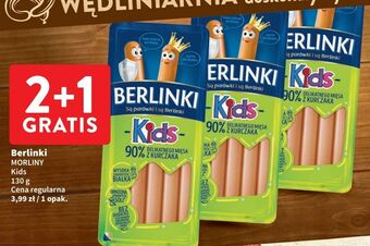 Intermarche Parowki morliny berlinki kids oferta