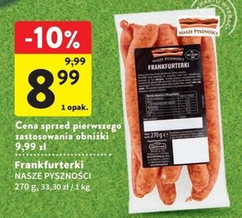 Intermarche Frankfurterki nasze pyszności oferta