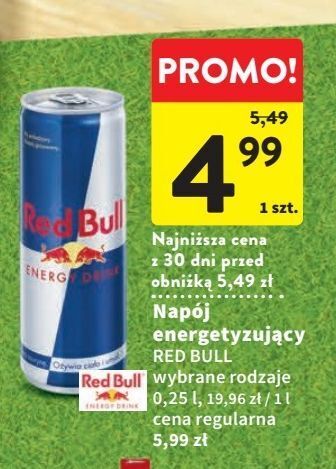 Intermarche Napój energetyczny red bull oferta