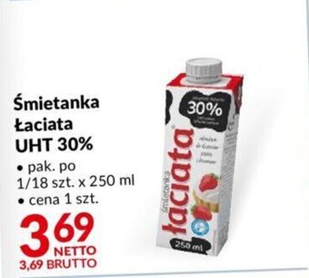 Makro Śmietanka Łaciata UHT 30% 250ml oferta
