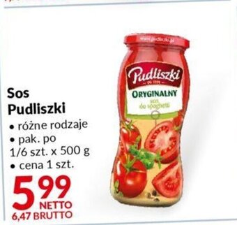 Makro Sos Pudliszki 500g oferta