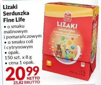 Makro Fine Life Lizaki Serduszka 8g oferta